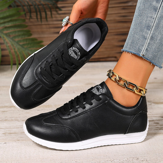 Damen Bequeme Alltagssneakers mit atmungsaktiver Obermaterialstruktur EB