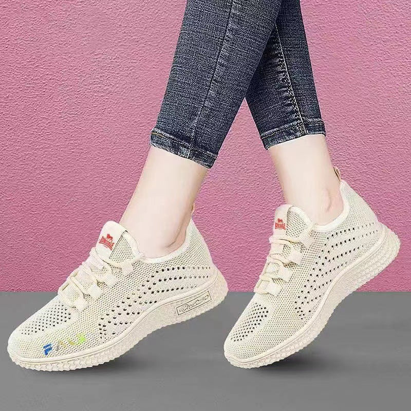 Damen Atmungsaktive Freizeit Sneakers mit flexibler Sohle EB