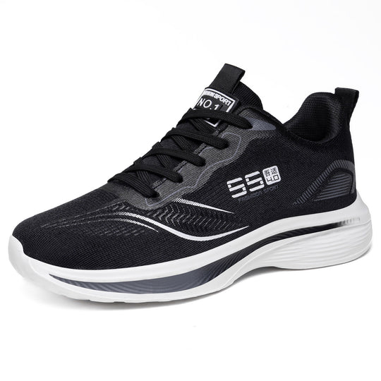 Damen Sportliche Laufschuhe mit atmungsaktiver Oberflächenstruktur und dämpfender Sohle EB
