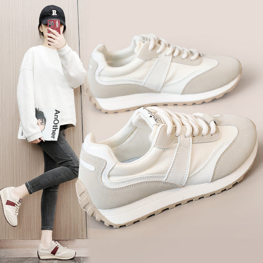 Damen Sportliche Sneaker mit gepolsterter Innensohle und atmungsaktiver Obermaterialstruktur EB