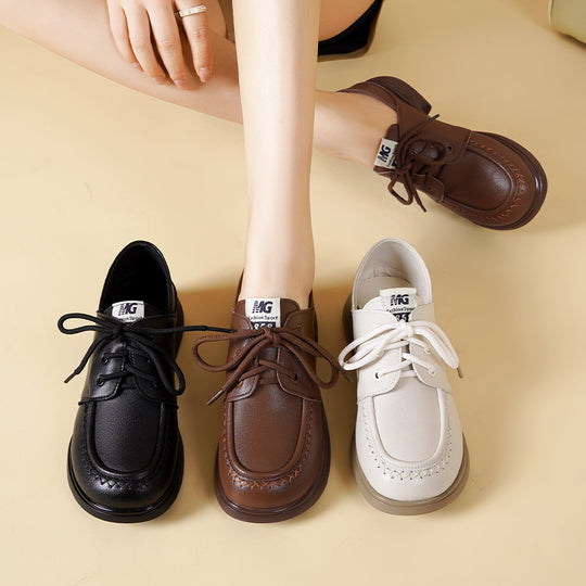 Damen Komfortable Schnürschuhe mit orthopädischem Fußbett und modischem Design EB