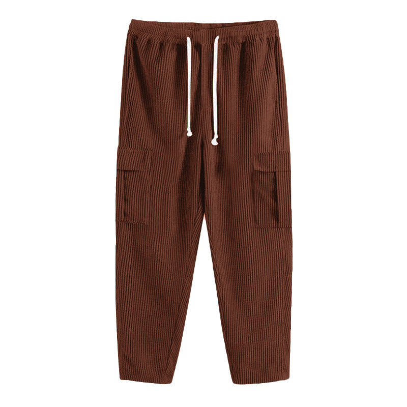 Damen Cargo-Hose mit elastischem Bund und praktischen Seitentaschen EB