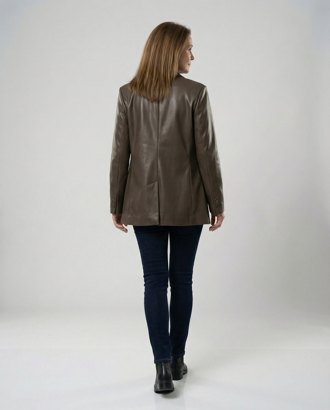 Damen Samt-Maxikleid mit tiefem V-Ausschnitt schmalen Trägern und hohem Beinschlitz EB