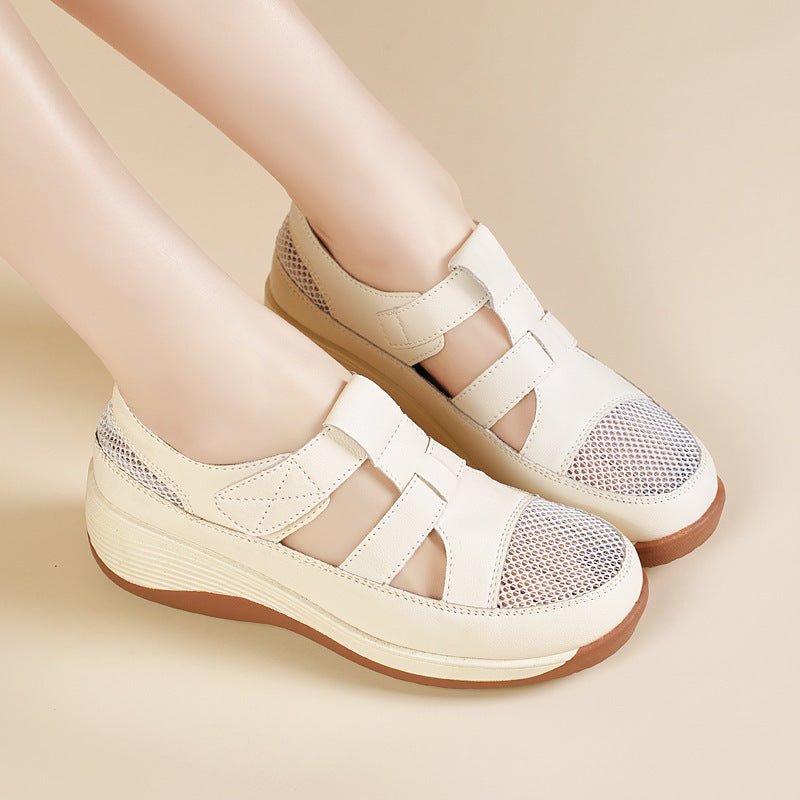 Damen Komfortable Clogs mit atmungsaktiven Netzdetails und ergonomischer Sohle EB