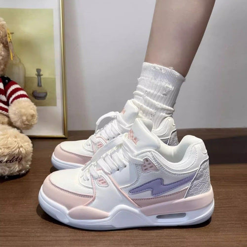 Damen Sportliche Sneakers mit atmungsaktivem Obermaterial und dämpfenden Eigenschaften EB