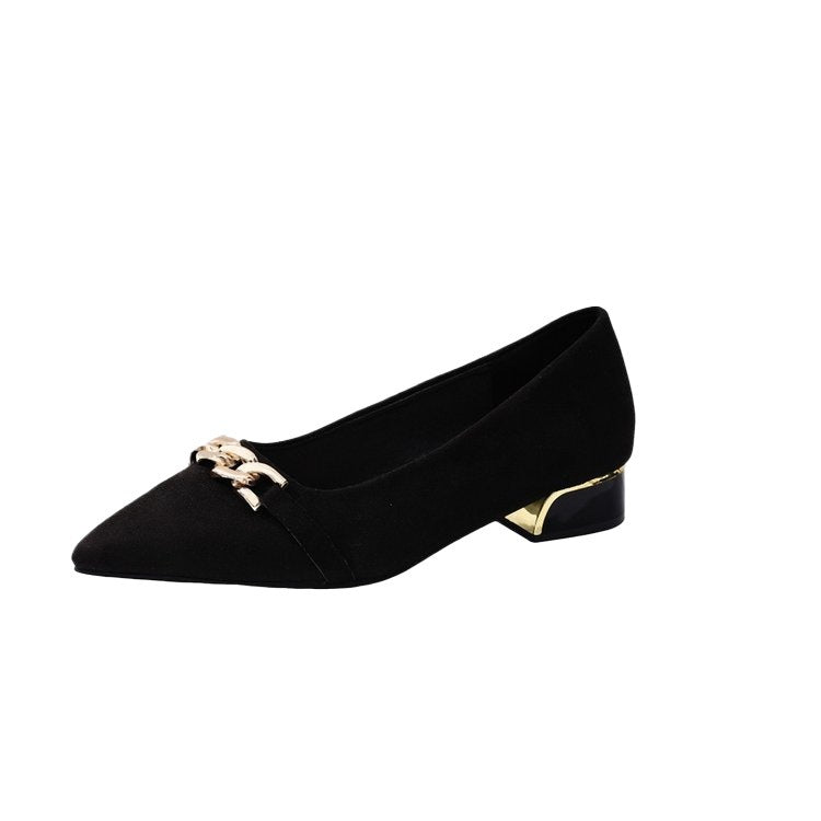 Damen Elegante Ballerinas mit funkelndem Detail EB