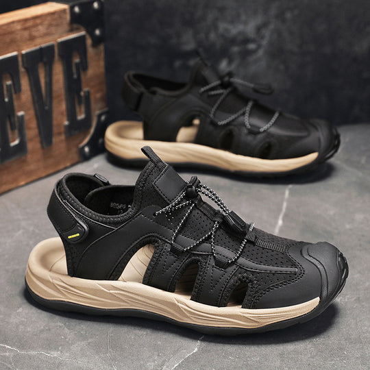 Damen Atmungsaktive Outdoor-Sandalen mit stoßdämpfender Sohle EB