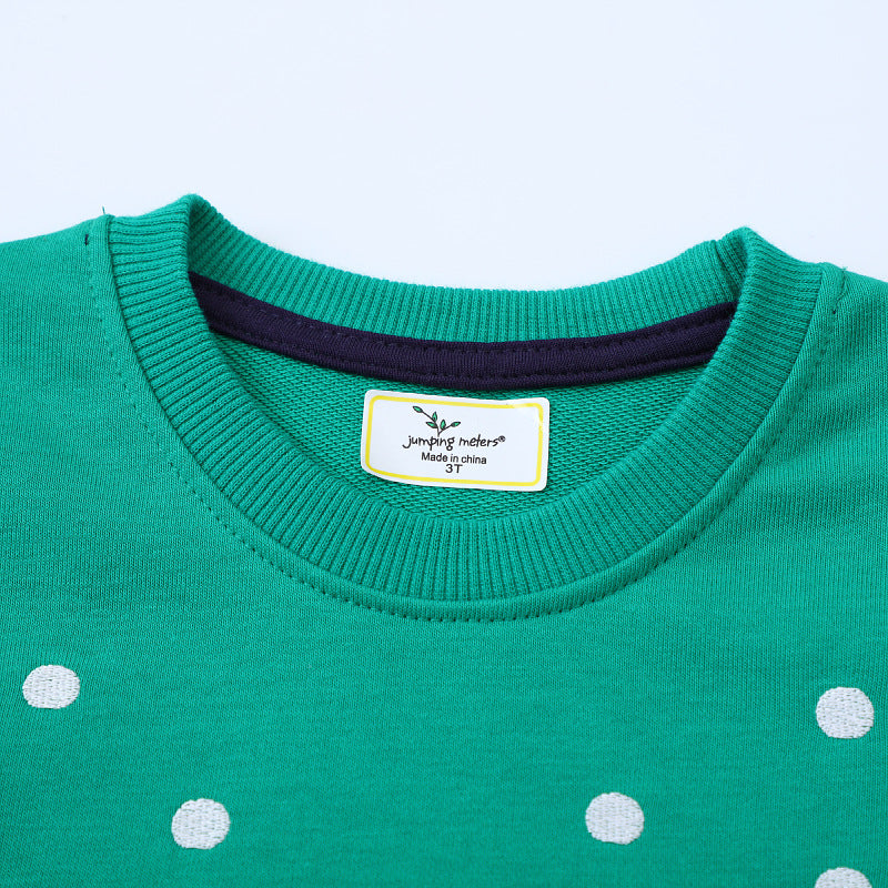 Jungen Sweatshirt mit festlichem Baustellenmotiv EB