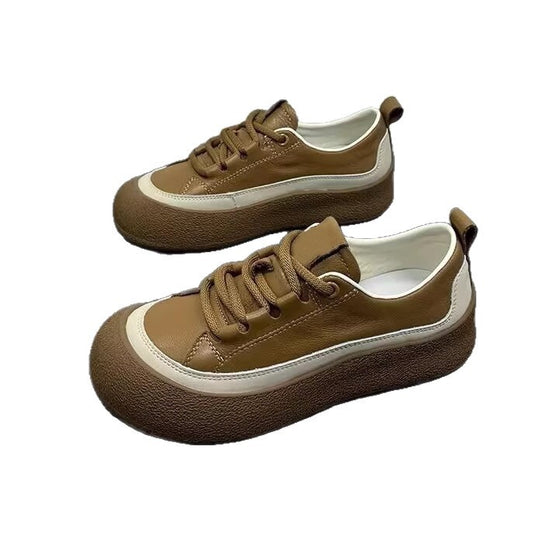 Damen Sneakers mit dickem Gummiboden und atmungsaktivem Obermaterial EB