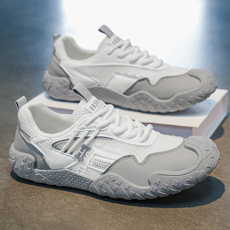 Damen Modische Sport-Sneaker mit atmungsaktiver Mesh-Konstruktion EB