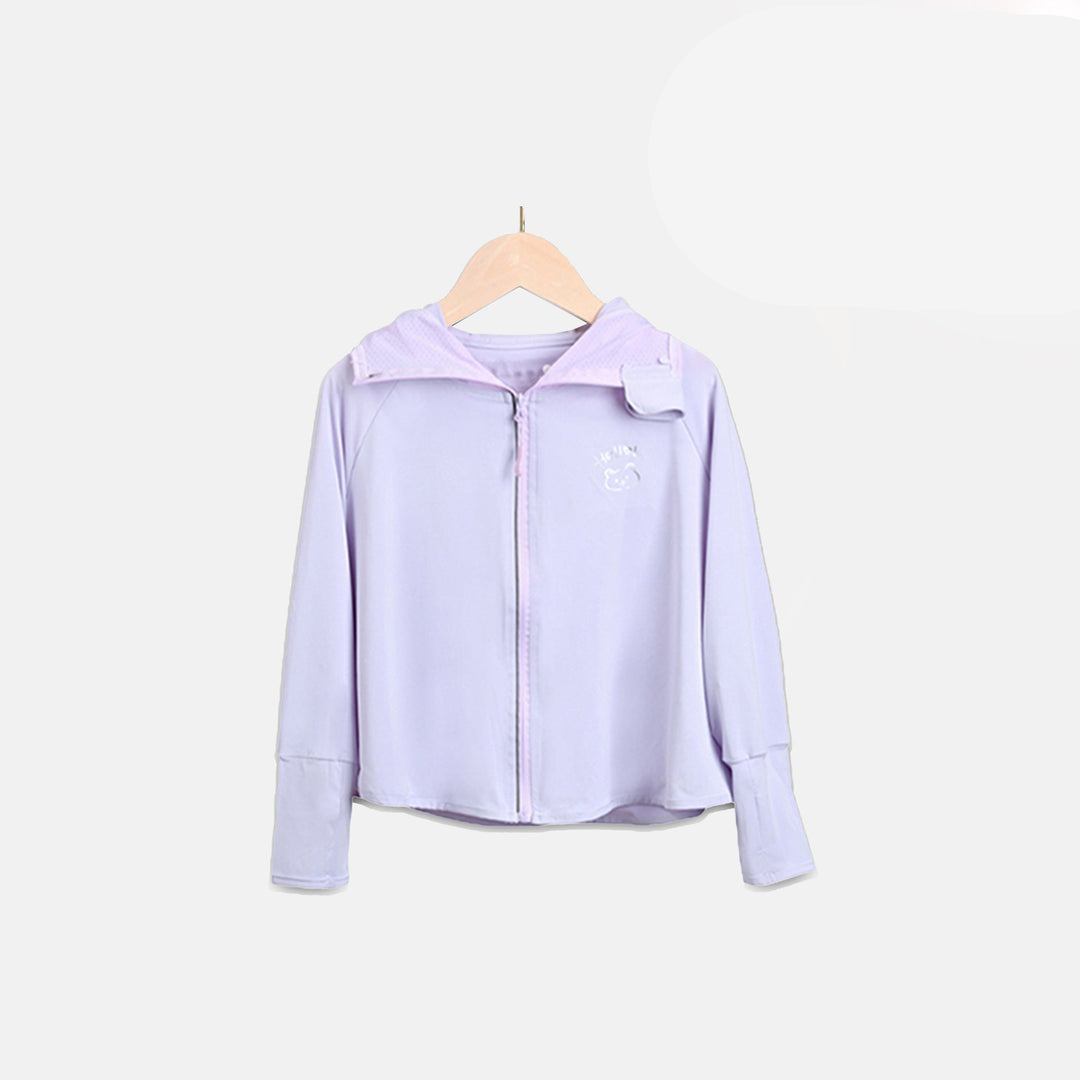 Damen atmungsaktive UV-Schutzjacke mit hohem Kragen EB