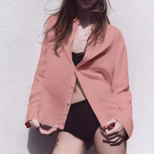 Damen Oversized Hemd EB