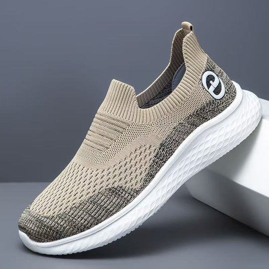 Damen Sportliche Slip-On Sneakers EB