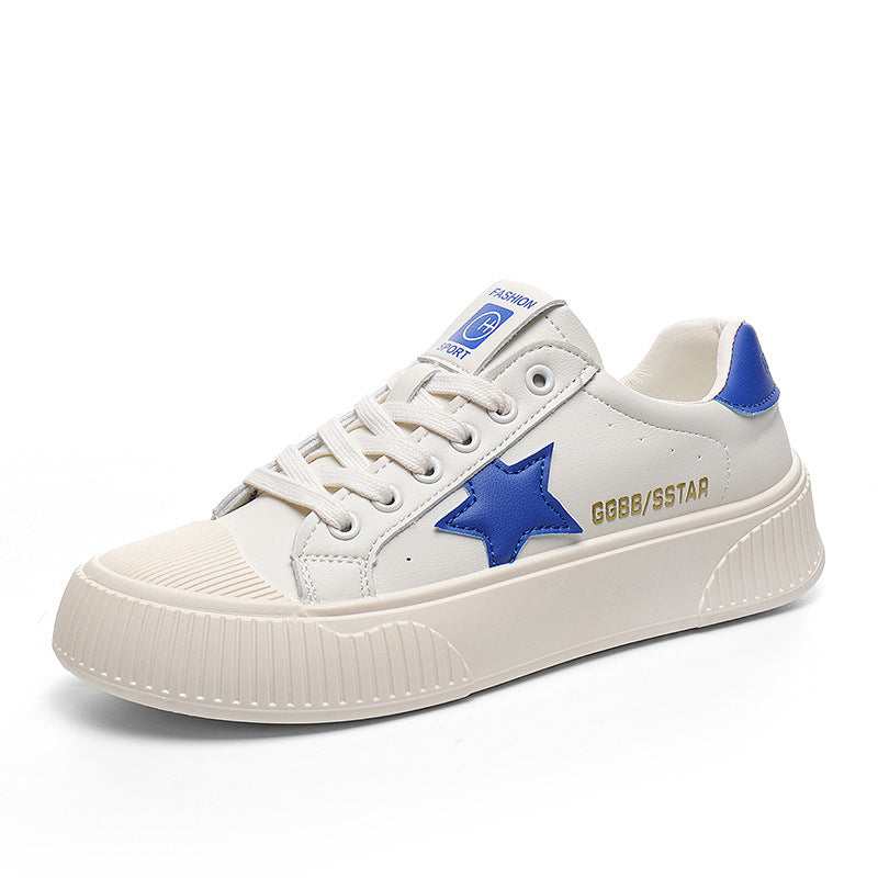 Damen modische Sneaker mit sportlichen Akzenten und bequemer Dämpfung EB
