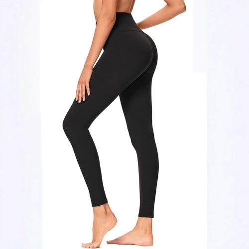Damen Hochtaillierte Sportleggings EB