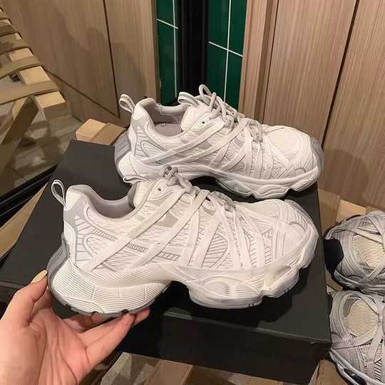 Damen Sportliche Multifunktionale Sneakers mit dämpfendem Laufsohlendesign EB