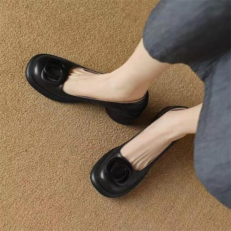 Damen Komfortable Ballerinas mit eleganter Schleifenverzierung EB
