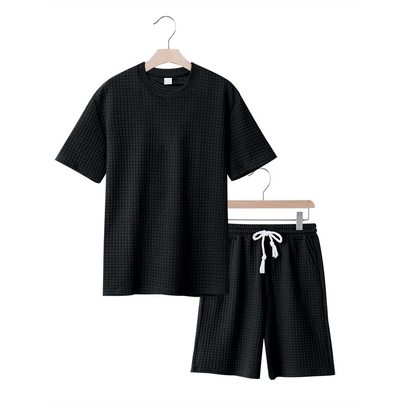 Damen lässiges Freizeit-Outfit aus atmungsaktivem Strukturmaterial EB