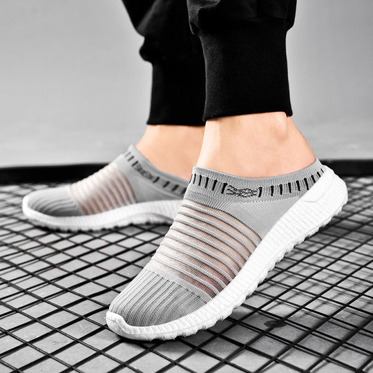 Damen Bequeme und atmungsaktive Slip-On Sneakers mit flexiblem Design EB