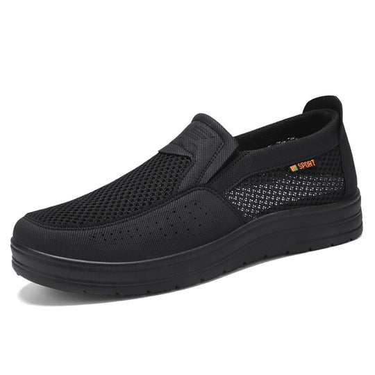 Damen Atmungsaktive Slip-On Freizeitschuhe mit rutschfester Sohle EB