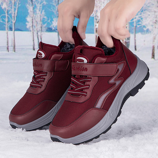 Damen Thermo Sneaker mit rutschfester Sohle und wärmendem Innenfutter EB