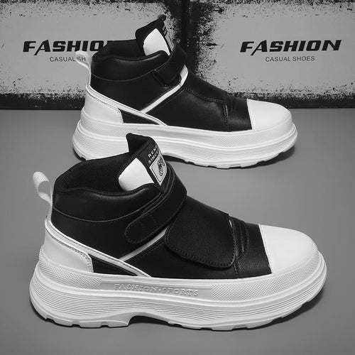 Damen Sportliche Sneakers mit verstellbarem Klettverschluss und stabiler Sohle EB