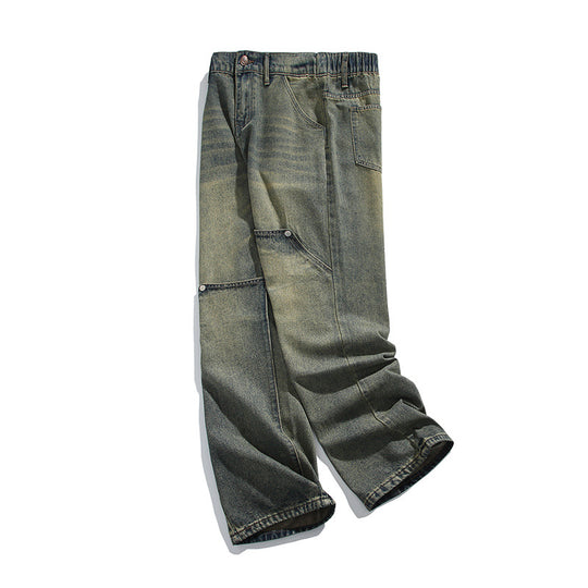 Damen Cargo-Jeans mit praktischen Reißverschlusstaschen EB