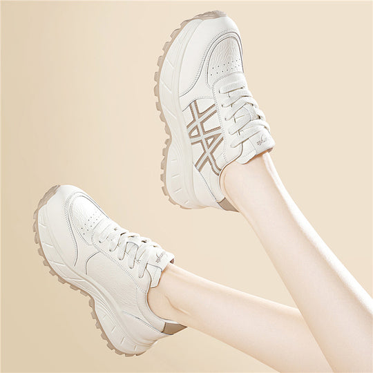 Damen Sportliche Sneakers mit ergonomischer Dämpfung und atmungsaktivem Material EB