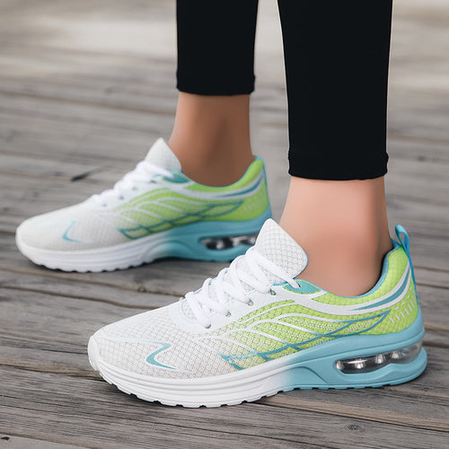 Damen Atmungsaktive Laufschuhe mit dämpfendem Air-Cushion-System EB