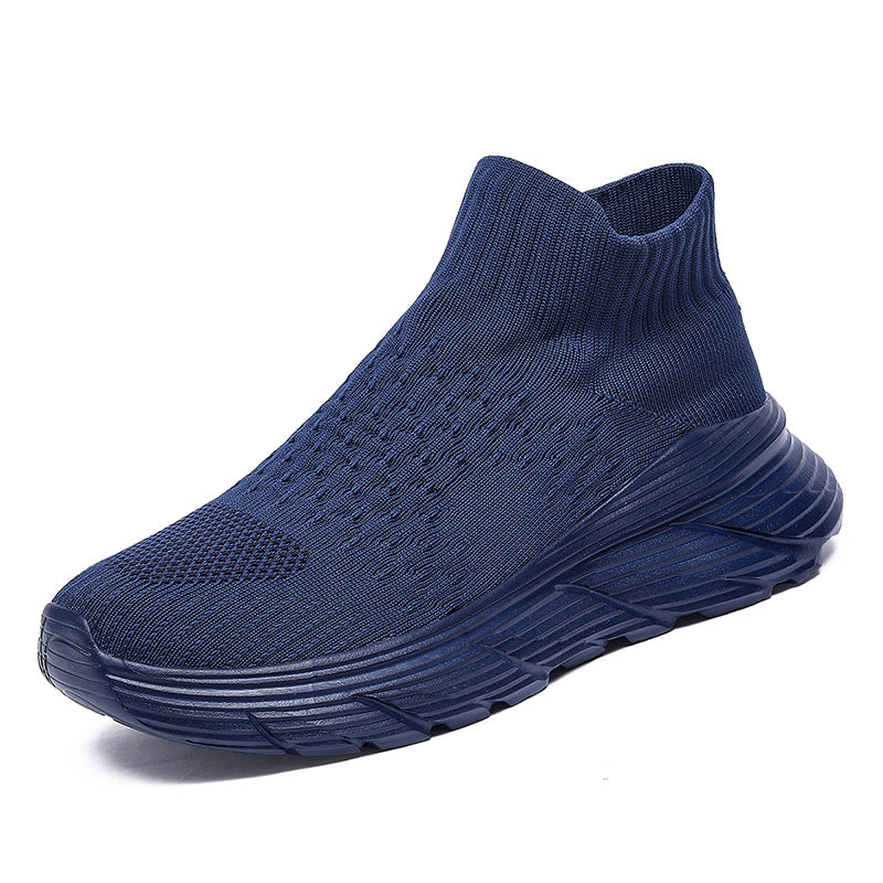 Damen Sportliche Strick-Sneaker mit elastischer Sohle EB