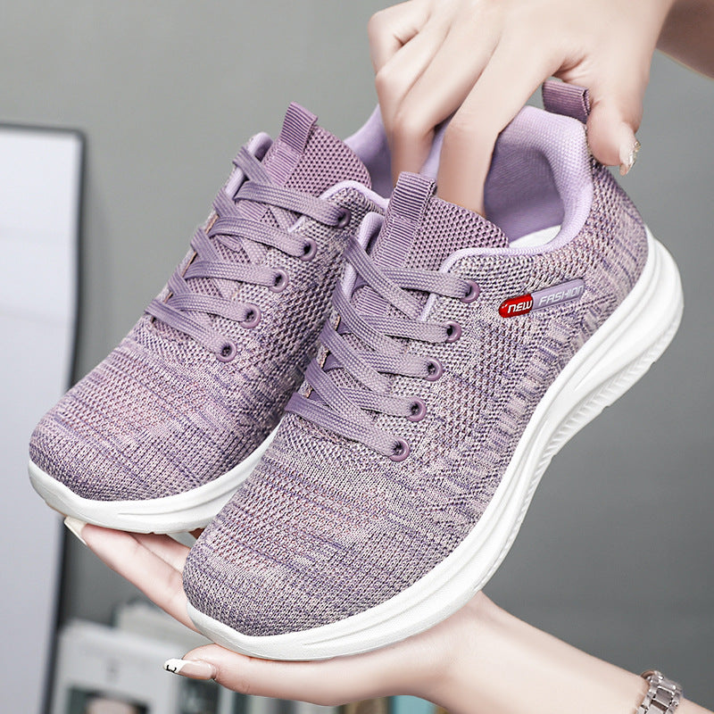 Damen Atmungsaktive und leichte Laufschuhe mit flexiblem Dämpfungssystem EB
