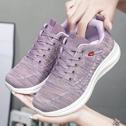 Damen Atmungsaktive und leichte Laufschuhe mit flexiblem Dämpfungssystem EB