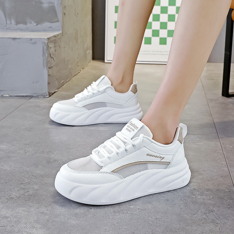 Damen Chunky Sneakers mit innovativer Dämpfungstechnologie und rutschfester Sohle EB