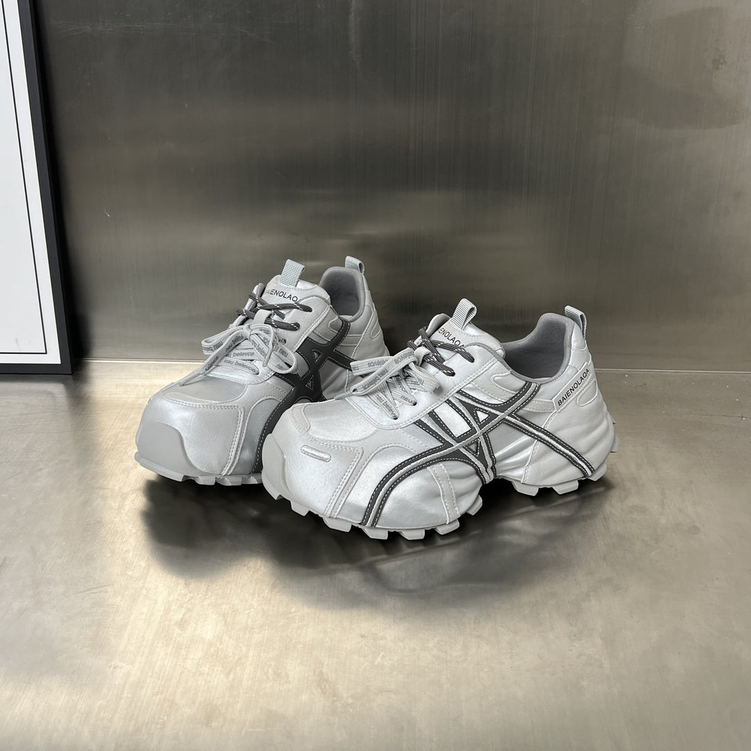 Damen Sportliche Lauf-Schuhe mit robustem Profil und atmungsaktivem Obermaterial EB