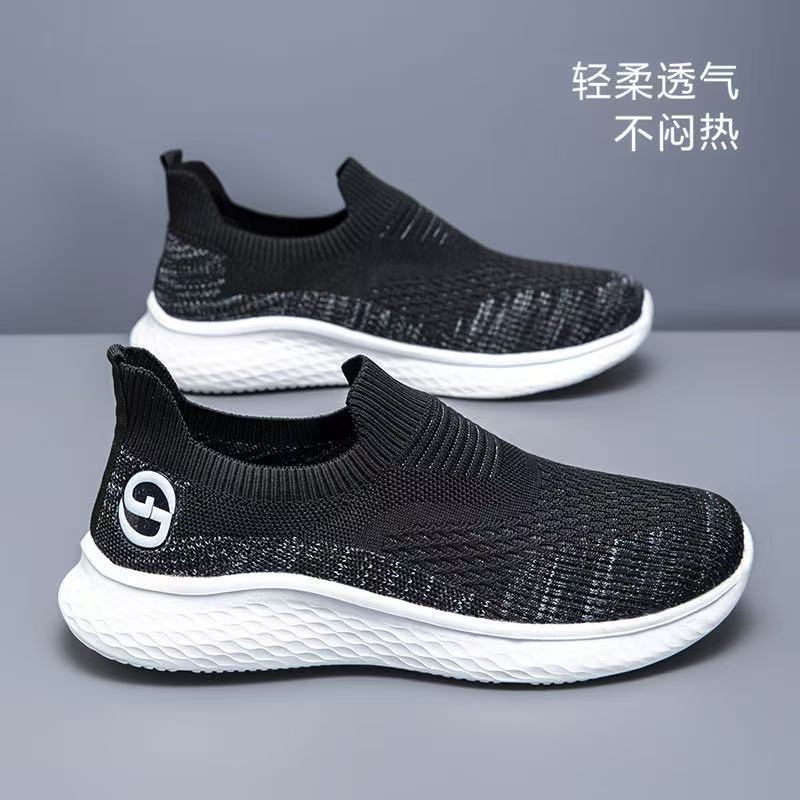 Damen Sportliche Slip-On Sneakers EB
