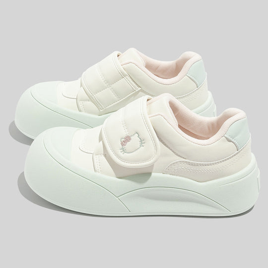 Damen Sneaker mit Klettverschluss und charmantem Tiermotiv EB