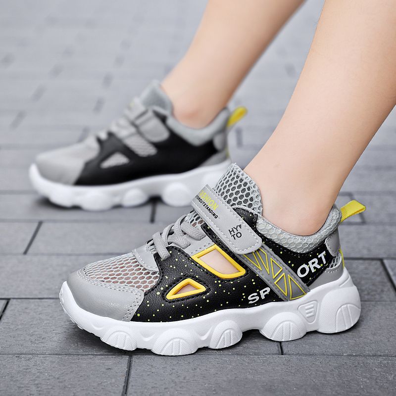 Damen Bequeme Sport Sneakers mit atmungsaktiver Mesh-Oberfläche EB