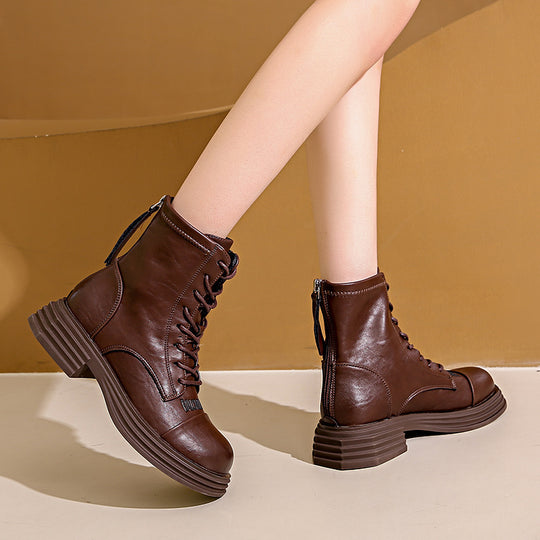Damen Stiefeletten mit robuster Gummisohle und hohem Tragekomfort EB