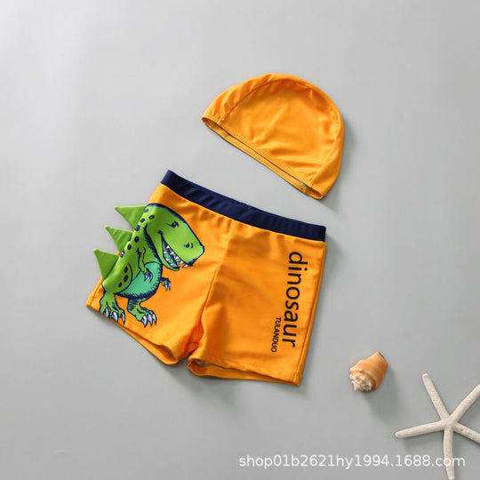 Jungen Schwimmshorts mit Dinosaurier-Motiv EB