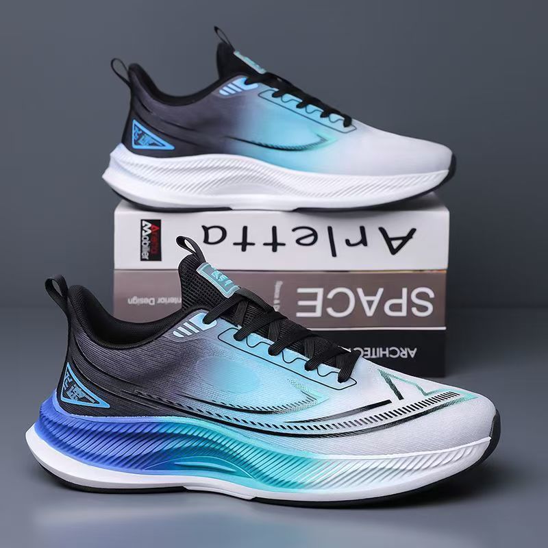 Damen Sportliche Fitness-Sneakers mit atmungsaktiver Mesh-Oberfläche und flexibler Dämpfungstechnologie EB
