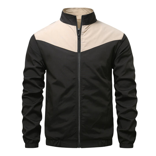 Herren Sportliche Jacke mit modernem Kragen EB