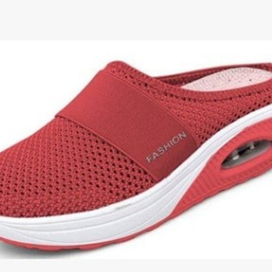 Damen Bequeme Clogs mit atmungsaktiver Mesh-Oberfläche EB