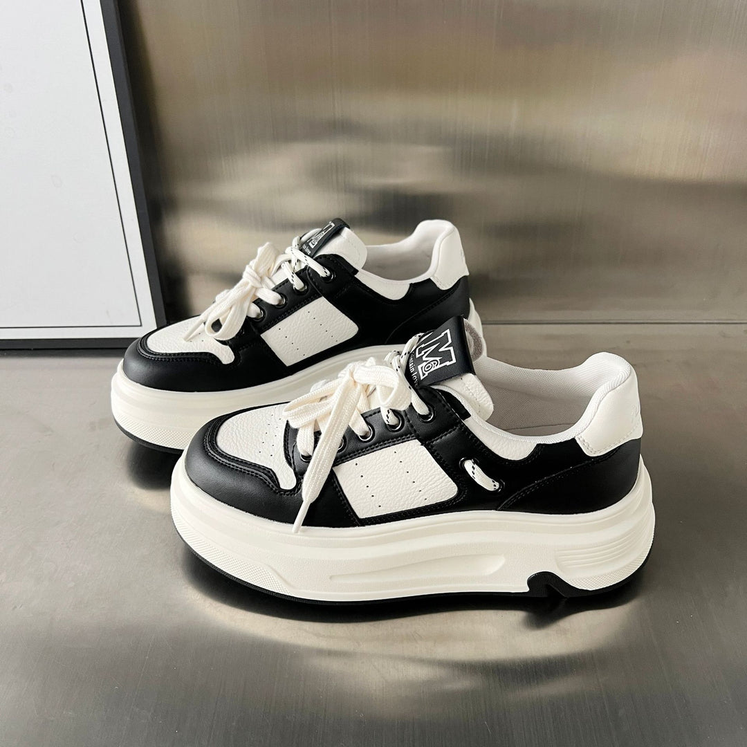 Damen Sportliche Chunky Sneakers mit atmungsaktivem Obermaterial und stabiler Sohle EB