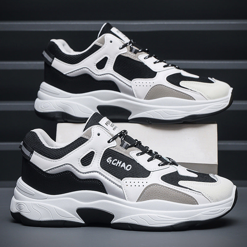 Damen Sportliche Sneakers mit atmungsaktiver Oberflächenstruktur und dämpfendem Komfort EB