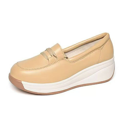 Damen Bequeme und elegante Slip-On Sneakers mit dämpfender Sohle EB