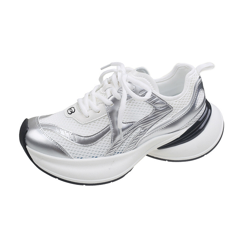 Damen Sportliche Sneakers mit innovativer Dämpfungstechnologie und atmungsaktiven Mesh-Einsätzen EB