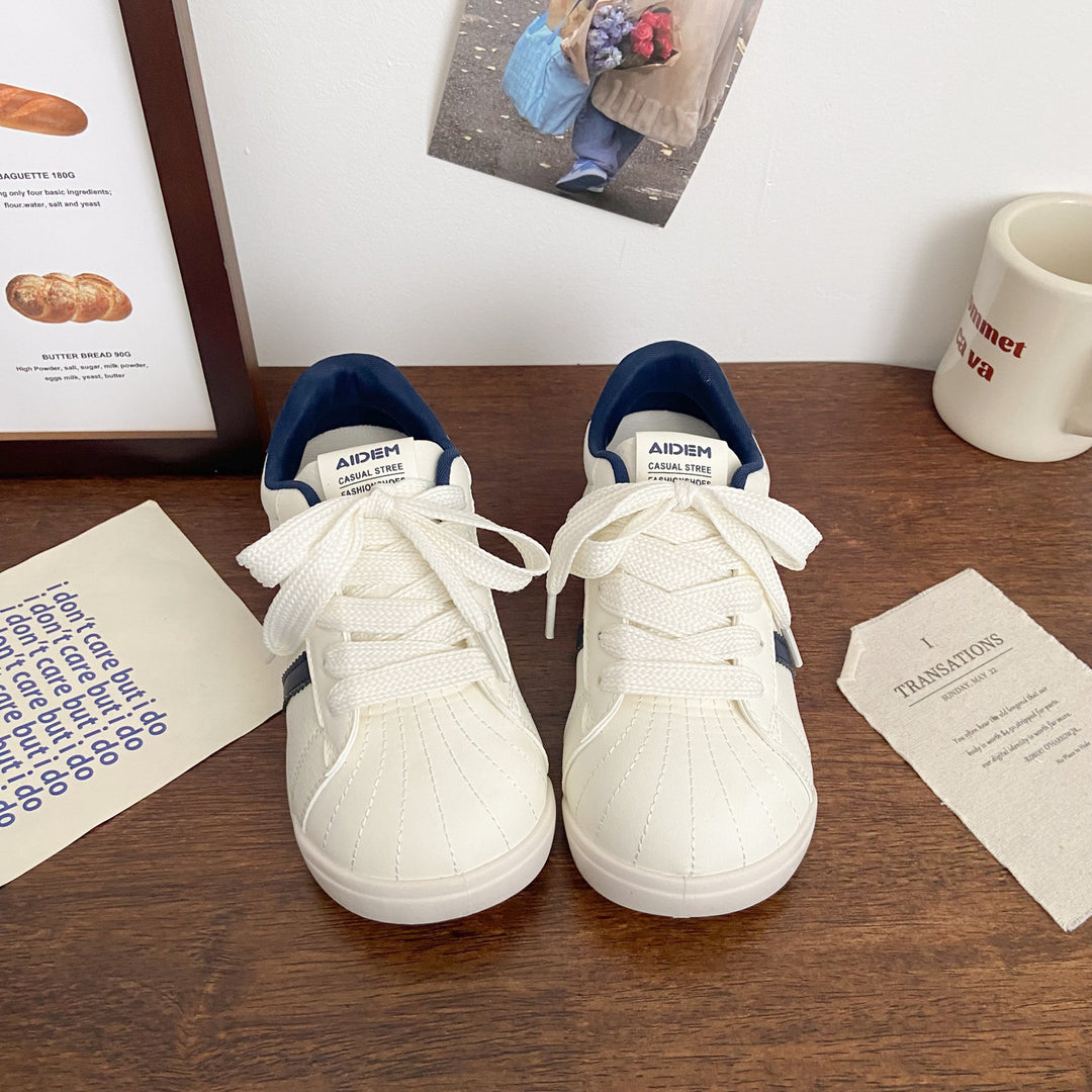 Damen Sportliche Freizeitsneaker mit strapazierfähigem Obermaterial und dämpfender Sohle EB