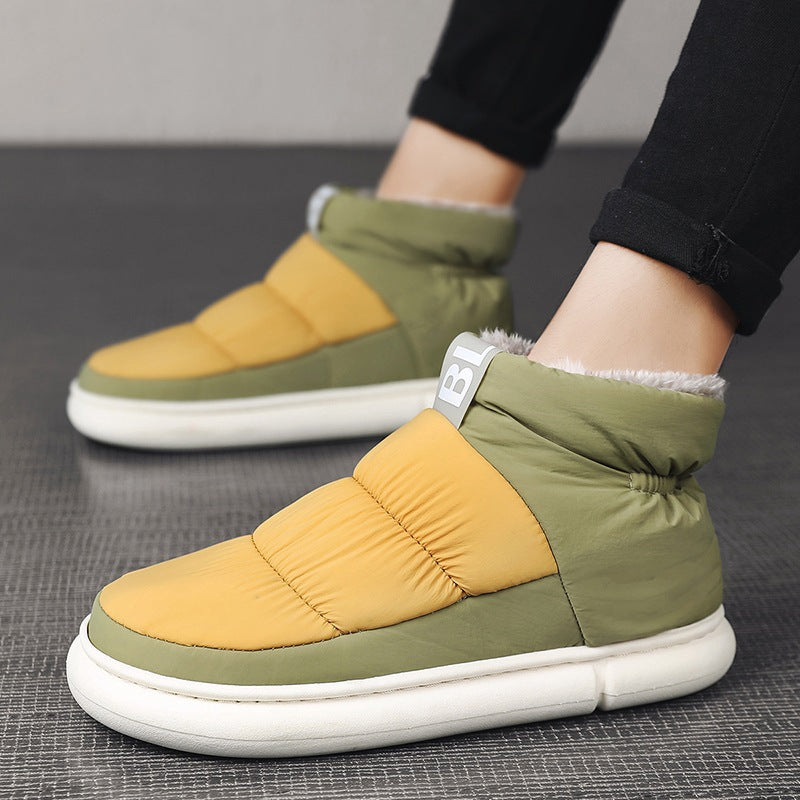 Damen Bequeme und warme Winterhausschuhe EB