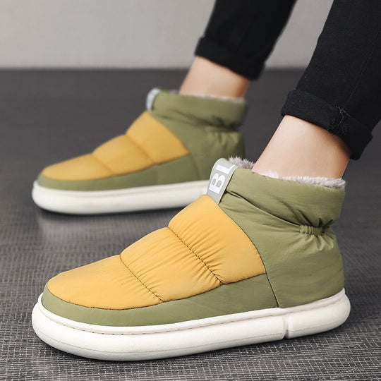 Damen Bequeme und warme Winterhausschuhe EB