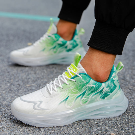 Unisex leichte Sportsneaker mit luftgepolsterter Hohlkammer-Zwischensohle EB